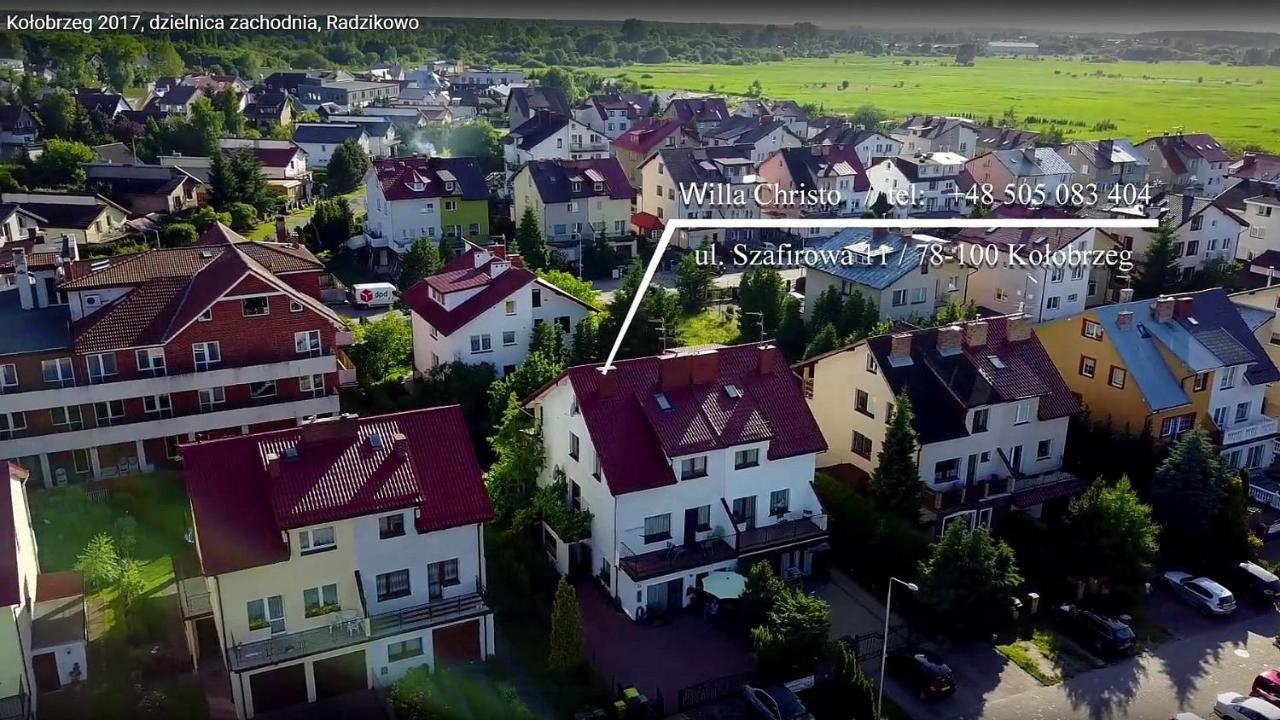 Willa Christo Dom Z Dusza Kołobrzeg Exteriör bild